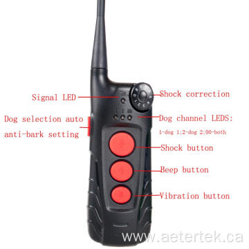 Aetertek AT-918C dog shock collar 2 receivers